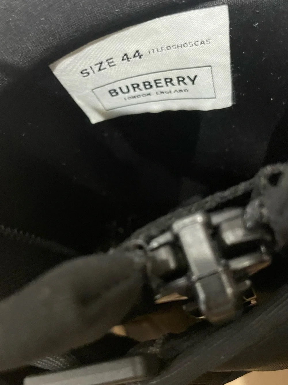 Burberry Black Men's High-Top Ribbed Boots